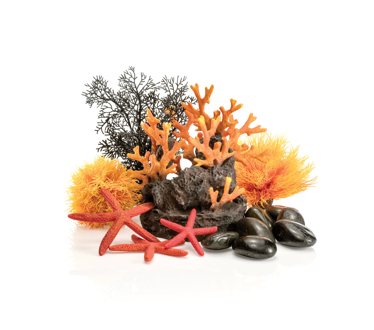 Decor Set Orange Flames