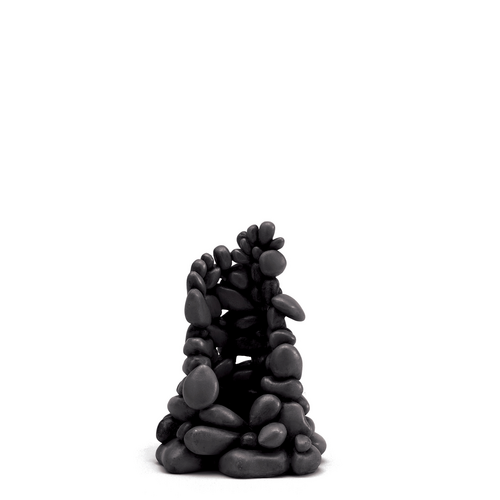 Pebble Ornament Small Black