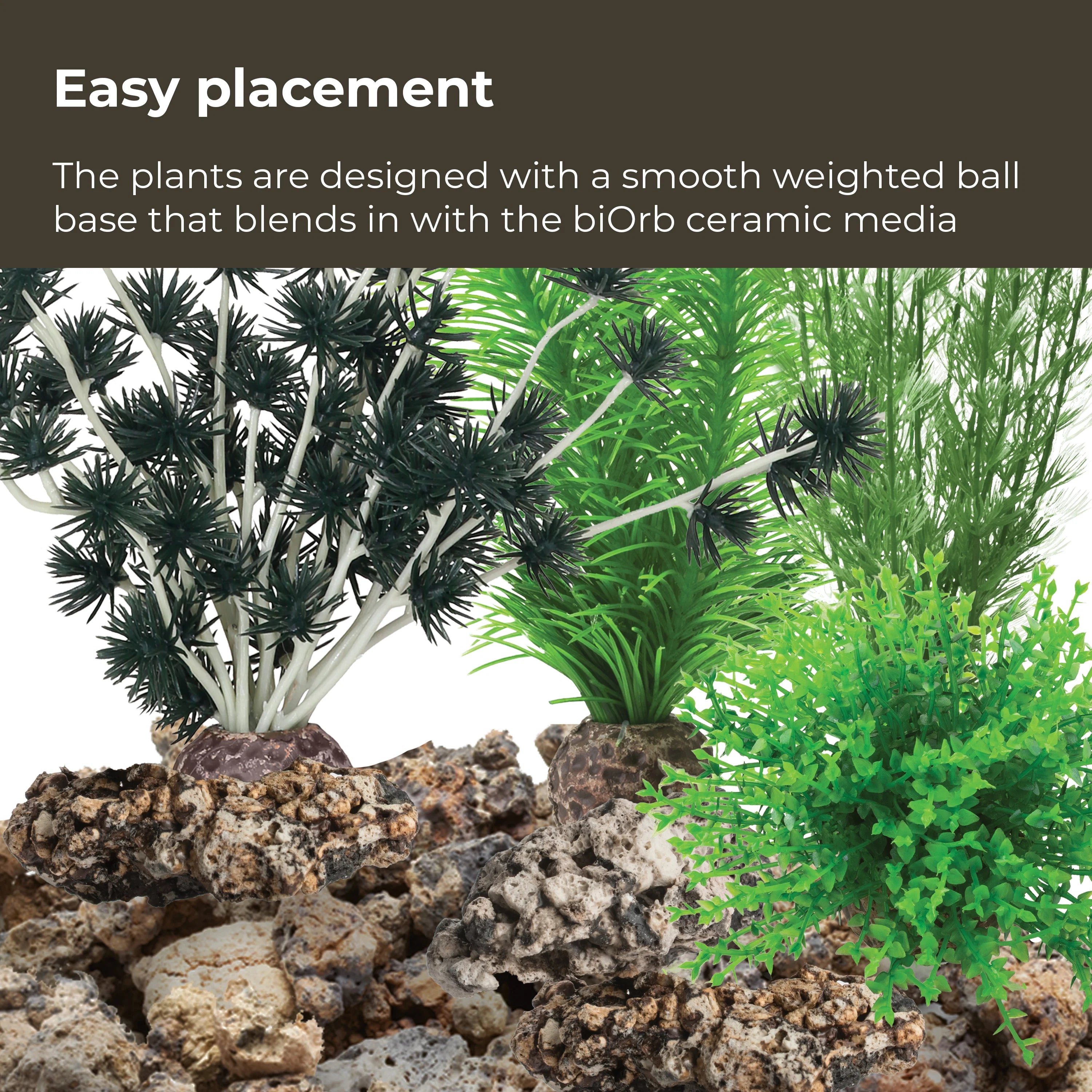 BIORB DECOR SET 15-30L VOLCANIC STONE