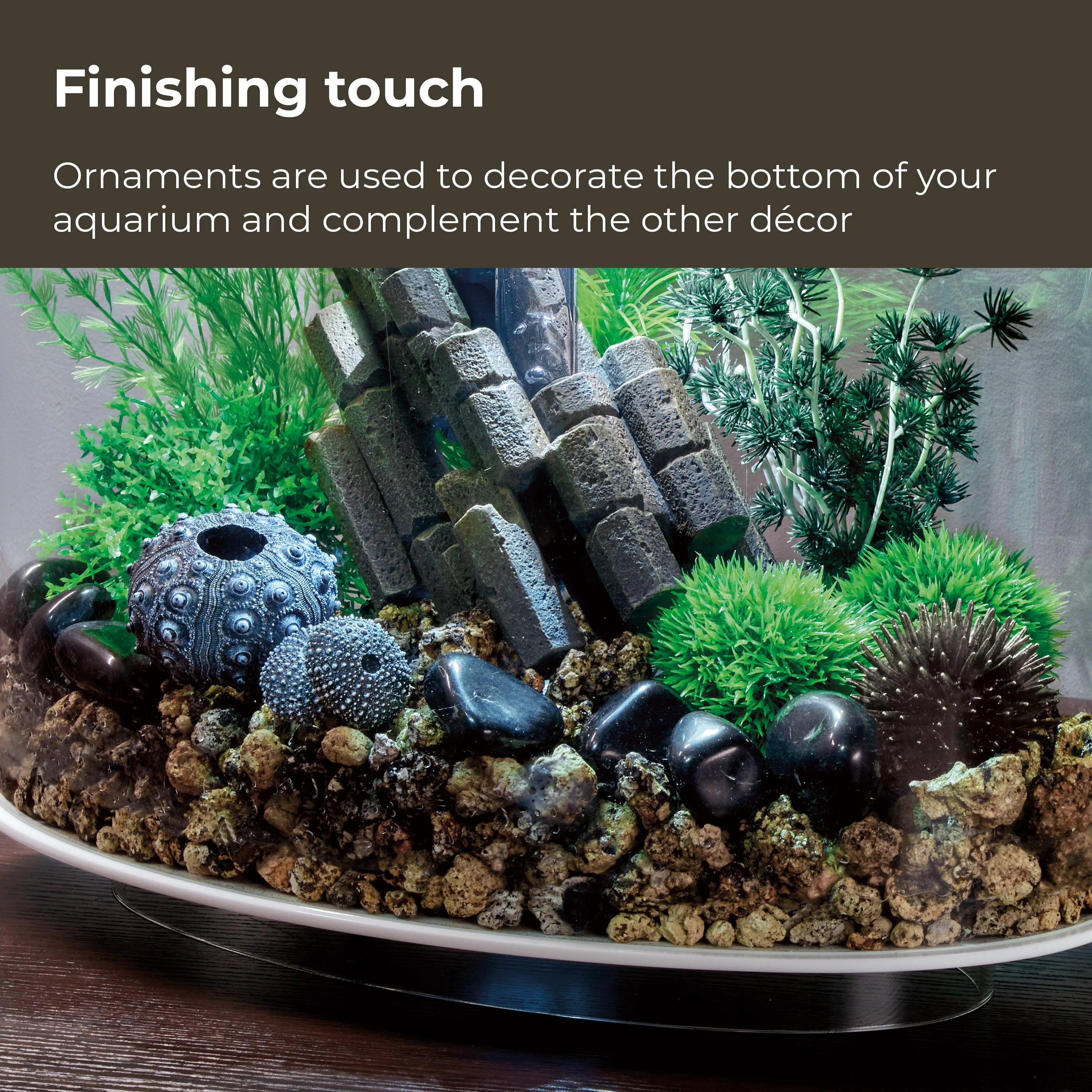 BIORB DECOR SET 15-30L VOLCANIC STONE