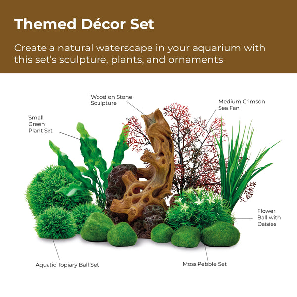 BIORB DECOR SET 30L WOOD ON STONE